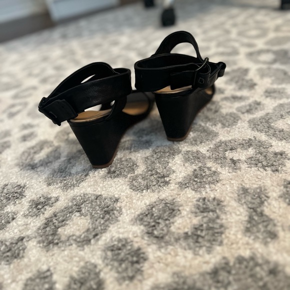 Rag & Bone black wedge sandals - Picture 7 of 7
